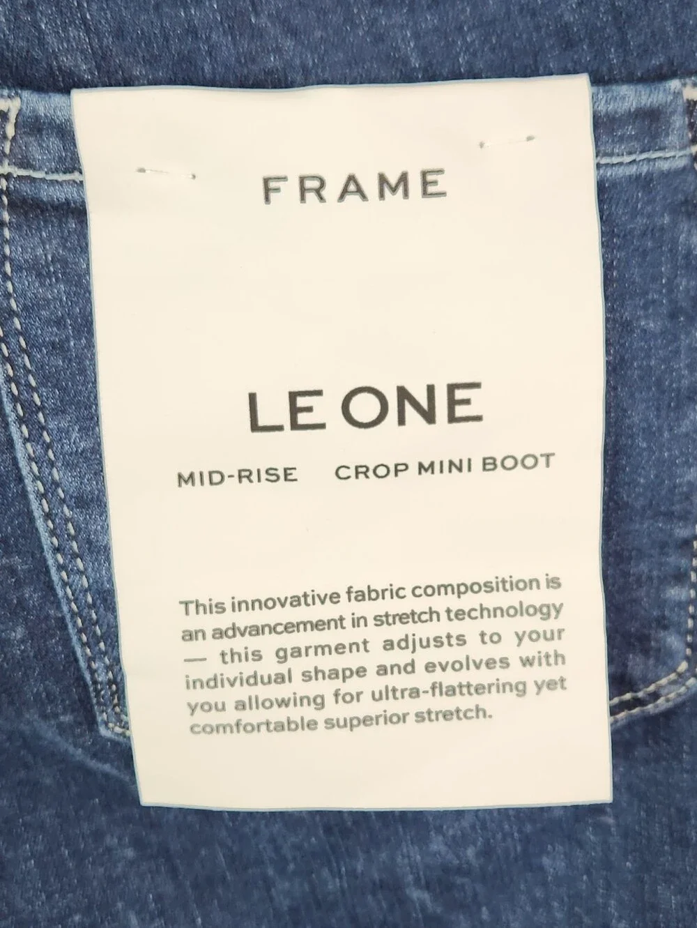 Frame Le.One Cropped Mini Boot in Ackerman - Picture 7 of 10